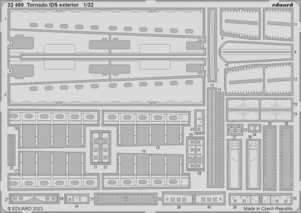 Eduard 32480 Tornado IDS exterior ITALERI 1/32