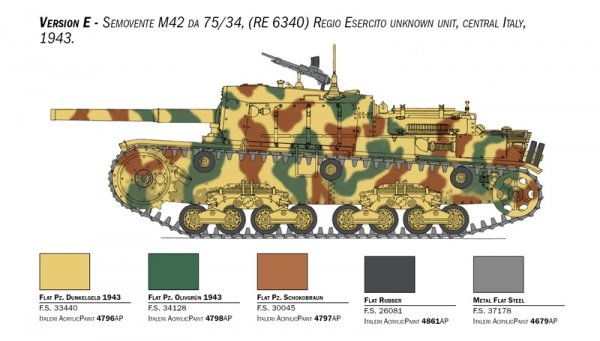 Italeri 6759 Semovente M42 da 75/34 Upgraded Edition 1/35