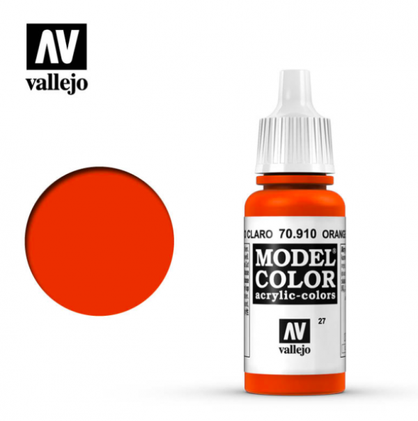 Vallejo 70910 Orange Red MC027 Matt