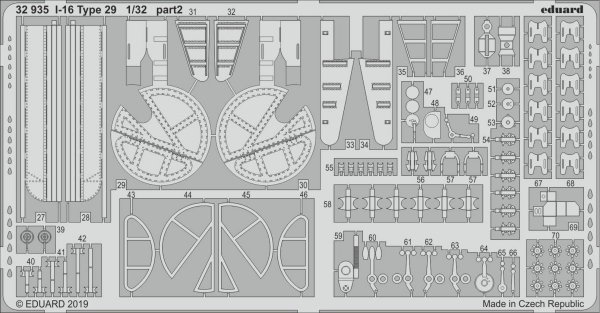 Eduard 32935 I-16 Type 29 ICM 1/32