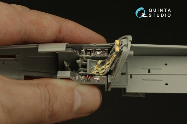 Quinta Studio QD48328 Do 335A Pfeil 3D-Printed &amp; coloured Interior on decal paper (Tamiya) 1/48