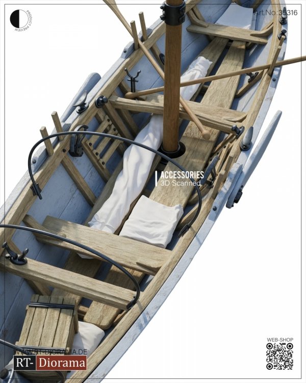 RT-Diorama 35317 Sail Skiff 1/35