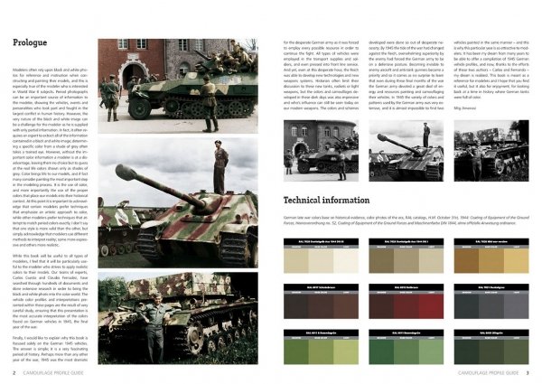 AK Interactive AK403 1945 GERMAN COLORS. CAMOUFLAGE PROFILE GUIDE (English)