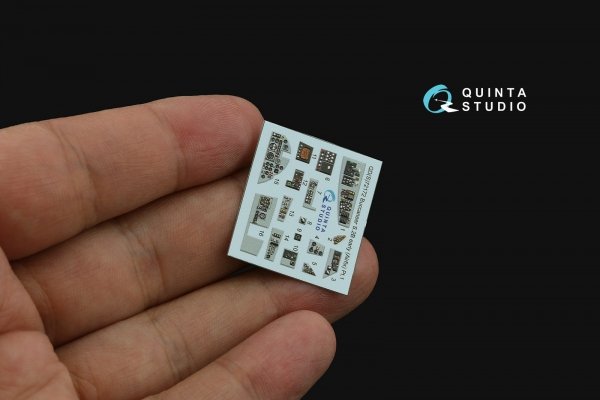 Quinta Studio QD72172 Blackburn Buccanneer S.2B Early 3D-Printed &amp; coloured Interior on decal paper (Airfix) 1/72