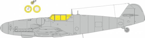 Eduard CX687 Bf 109G-6 classic canopy Eduard 1/72