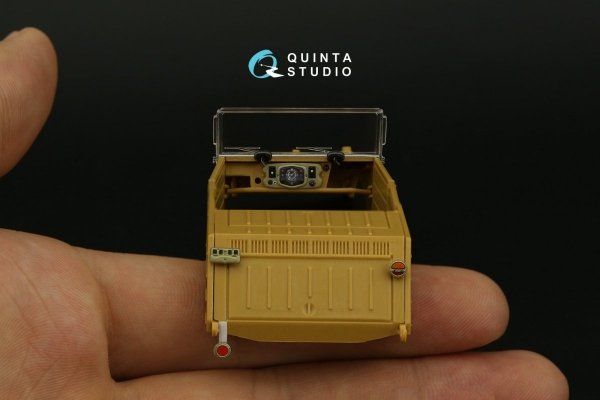 Quinta Studio QD35055 Kubelwagen typ 82 3D-Printed &amp; coloured Interior on decal paper ( Italeri ) 1/35