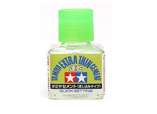 Tamiya 87182 Extra Thin Cement Quick-Setting 40ml