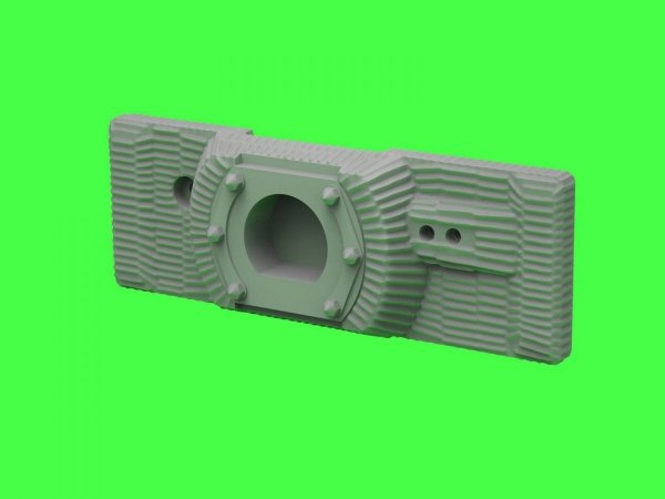 Master GM-72-023 PzKpfw VI Tiger I - gun mantlets - 3 optional types - to be used with gun barrels from sets GM-72-021 and GM-72-022 1/72