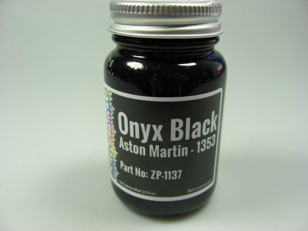 Zero Paints ZP-1137-1353 Aston Martin Onyx Black Paint 60ml