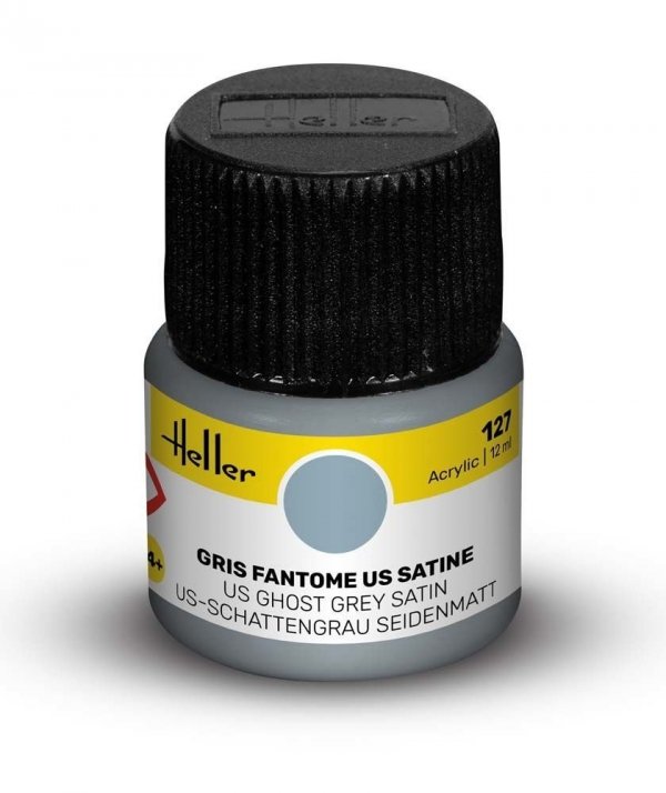 Heller 9127 127 US Ghost Grey - Satin 12ml