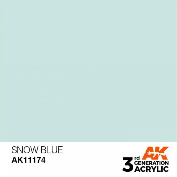 AK Interactive AK11174 SNOW BLUE – STANDARD 17ml