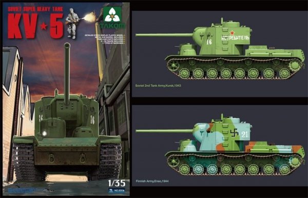 Takom 2006 Soviet Heavy Tank KV-5