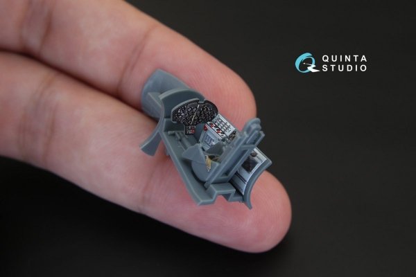 Quinta Studio QD72026 MiG-15 3D-Printed &amp; coloured Interior on decal paper (for Eduard kit) 1/72