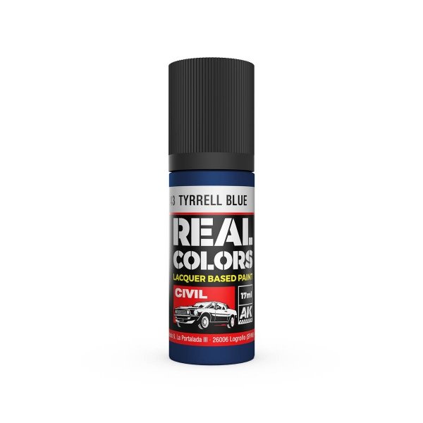AK Interactive RC843 Tyrrell Blue 17 ml