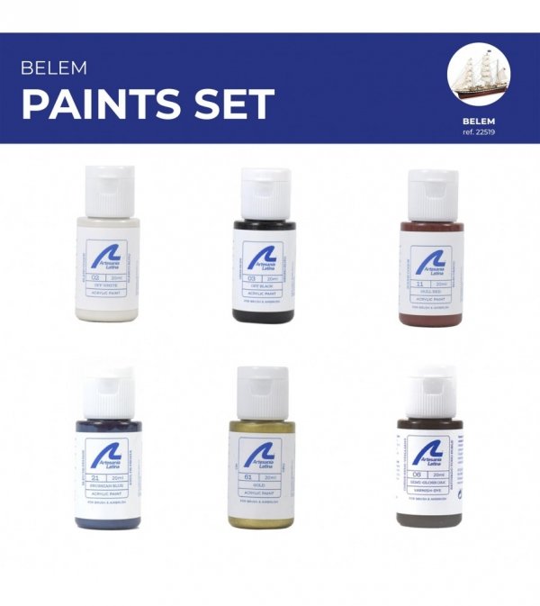 ARTESANIA LATINA 277PACK2 Zestaw farb akrylowych 6x20 ml - Belem