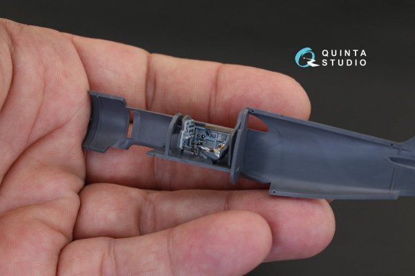Quinta Studio QD72010 La-5 3D-Printed &amp; coloured Interior on decal paper (for ClearProp kit) 1/72