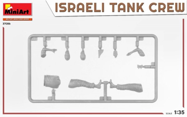 MiniArt 37086 ISRAELI TANK CREW. YOM KIPPUR WAR 1/35