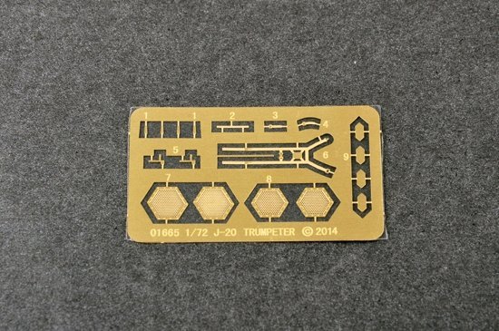 Trumpeter 01665 Chinese J-20 Mighty Dragon 1/72