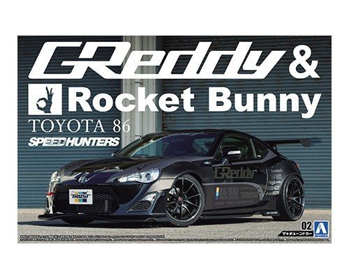 Aoshima 05094 ZN6 TOYOTA 86 12 GREDDY/ROCKET BUNNY 1/24