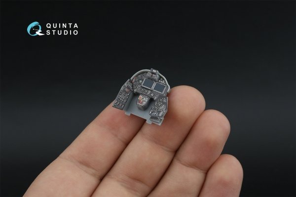 Quinta Studio QDS-48629 Mi-35 3D-Printed &amp; coloured Interior on decal paper (Trumpeter) (Small version) 1/48