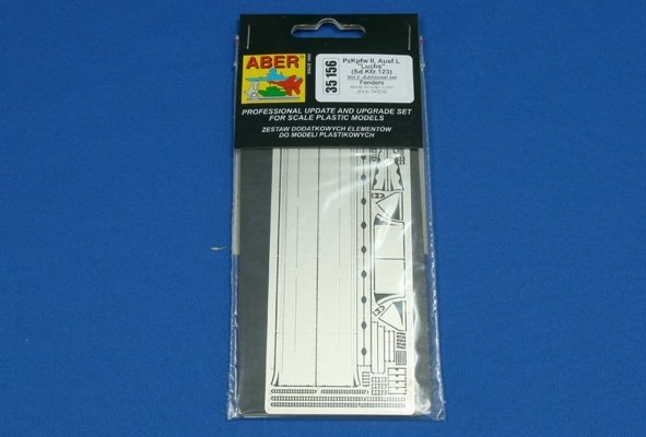 Aber 35156 Blotniki do czolgu Luchs Sd.Kfz 123 cz.2(TASCA) (1:35)