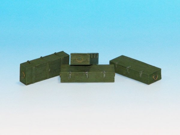 Eureka XXL E-017 Wooden Ammo Boxes for 12.8 cm Pak 44/Kw.K.  1:35