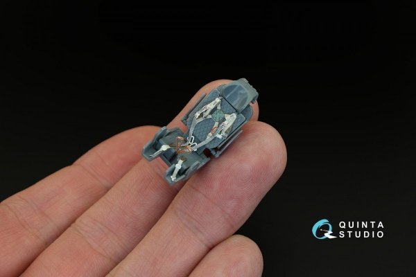 Quinta Studio QD48077 MiG-21PFM 3D-Printed &amp; coloured Interior on decal paper (for Eduard kit) 1/48