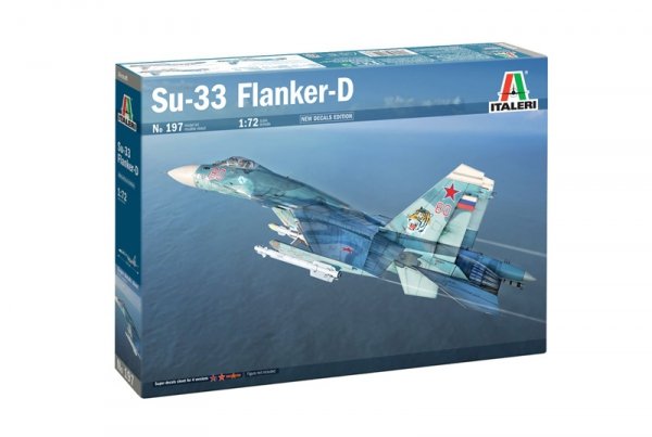 Italeri 0197 SU-33D Flanker-D 1/72