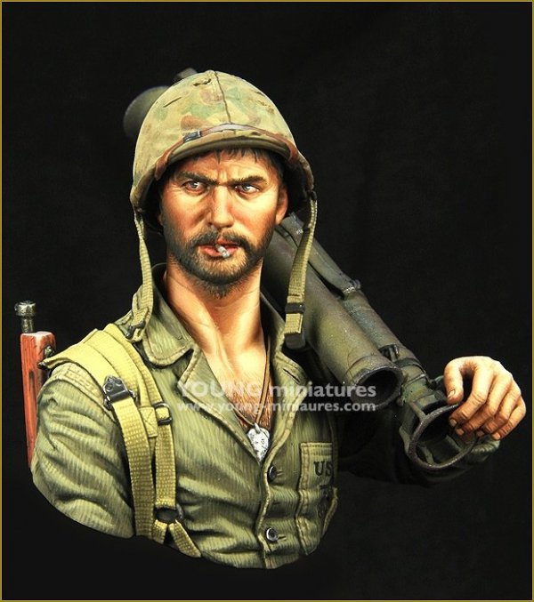 Young Miniatures YM1880 USMC PACIFIC WWII 1/10