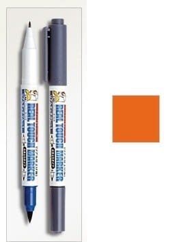 Gunze Sangyo GM405 Real Touch Marker Orange 1
