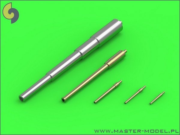 Master SM-350-085 Russian battleship Tsesarevich (1917) armament - 305mm (4pcs), 152mm (12pcs), 75mm (4pcs), 45mm (2pcs), 37mm (2pcs) barrels (1:350)