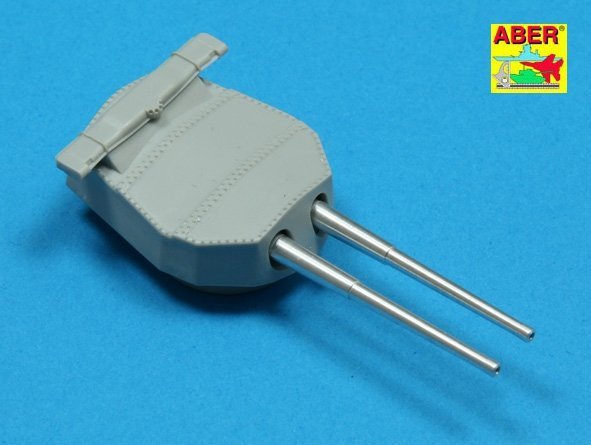 Aber 350L-30 Set of 8 pcs 381mm (15in) L42 Mk.I long barrels for Hood, Repulse, Queen Elisabeth, Vanguard (1:350)