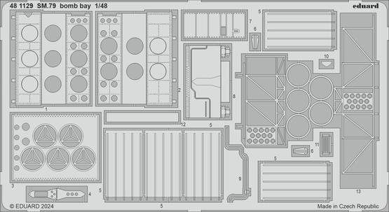 Eduard BIG49405 SM.79 EDUARD 1/48