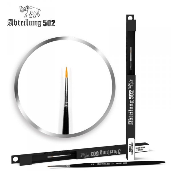 502 Abteilung ABT830-2 Round Brush 2