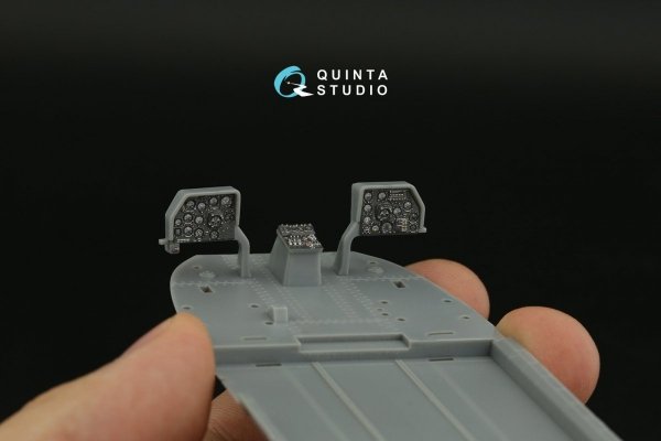 Quinta Studio QDS-48383 Mi-17 3D-Printed &amp; coloured Interior on decal paper (Trumpeter) (Small version) 1/48