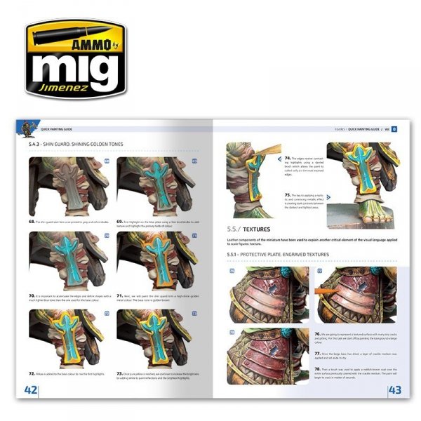 Ammo of Mig Jimenez 6220 ENCYCLOPEDIA OF FIGURES MODELLING TECHNIQUES VOL. 0 - QUICK GUIDE FOR PAINTING (English)