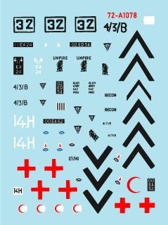 Star Decals 72-A1078 Desert Storm # 2. British FV 432 Trojan in the Gulf 1990-91 1/72