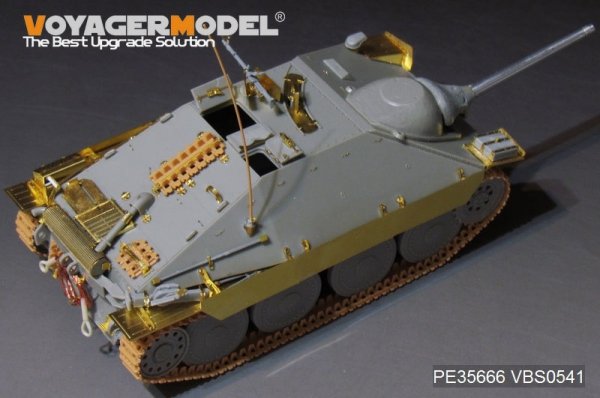 Voyager Model PE35666B WWII German Hetzer Tank Destroyer (includes a metal barrel) For DRAGON 6030 1/35