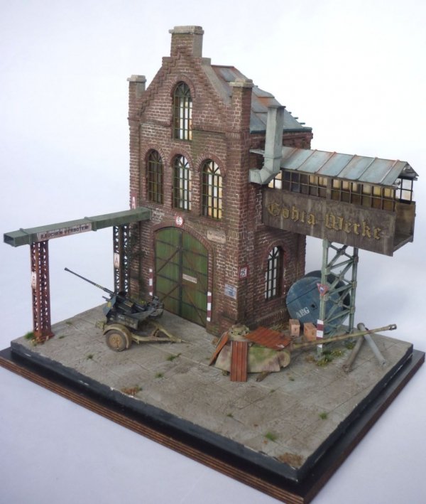 RT-Diorama 35288 Diorama-Base: &quot;Gohta Werke&quot; 1/35