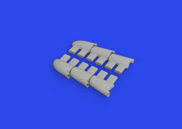 Eduard 634035 Hurricane Mk. IIb w/ rounded exhausts LooKplus REVELL 1/32