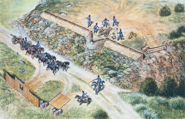 Italeri 6031 FRENCH ARTILLERY SET - NAPOLEONIC WARS (1:72)