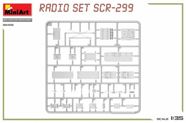 MiniArt 35455 U.S. RADIO SET SCR-299 1/35
