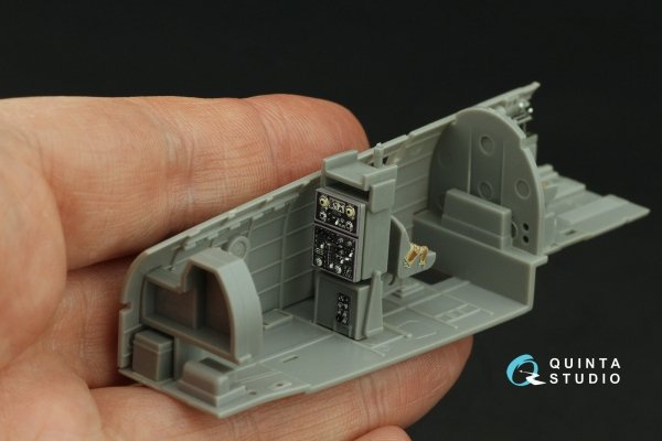 Quinta Studio QD48478 Nakajima B5N2 Kate 3D-Printed coloured Interior on decal paper (Hasegawa) 1/48