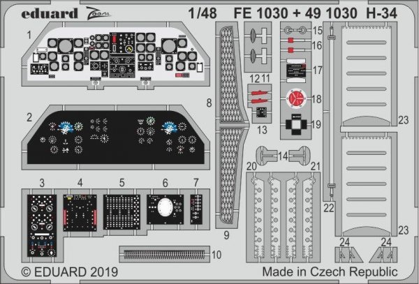 Eduard 491030 H-34 1/48 GALLERY MODELS