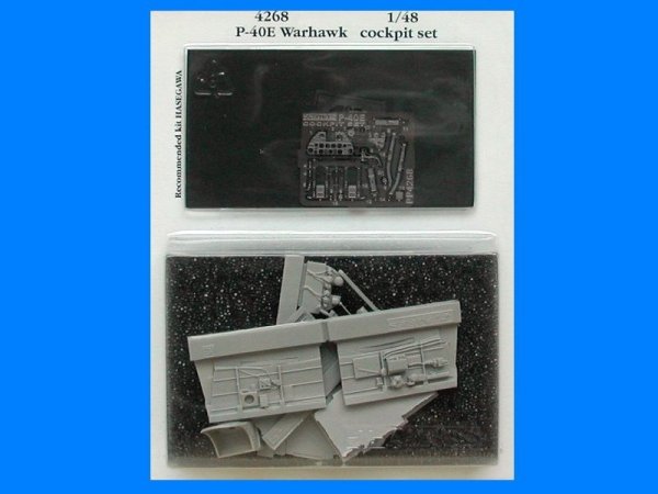 Aires 4268 P-40E Warhawk cockpit set 1/48 Hasegawa
