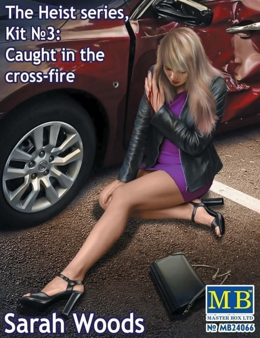 Master Box 24066 Sarah Woods. Caught in the cross-fire. 1/24