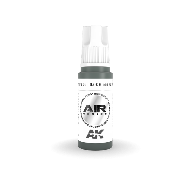 AK Interactive AK11873 DULL DARK GREEN FS 34092 – AIR 17 ml