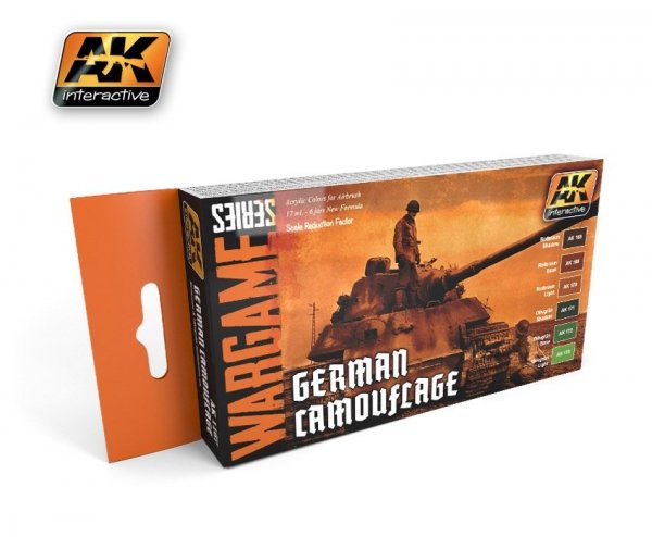 AK Inetractive AK1167 german camouflage set (wargame series)