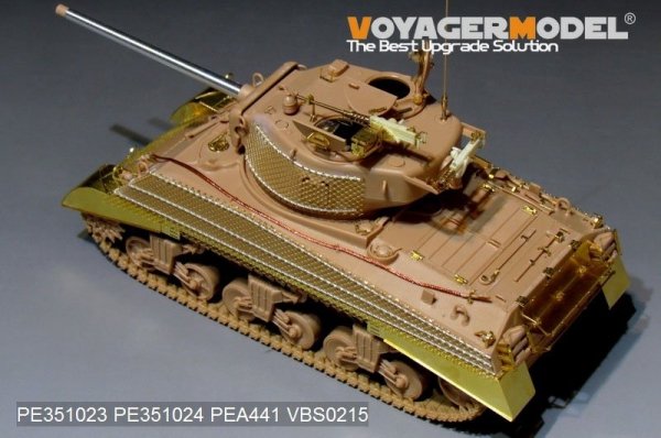 Voyager Model PE351023 WWII US M4A3 (76) w Mid Tank Basic For MENG TS-043 1/35