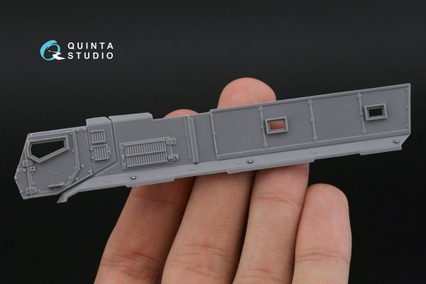 Quinta Studio QD72087 Typhoon-K 3D-Printed &amp; coloured Interior on decal paper (Zvezda) 1/72